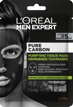 Pure Carbon Reinigende Tuchmaske