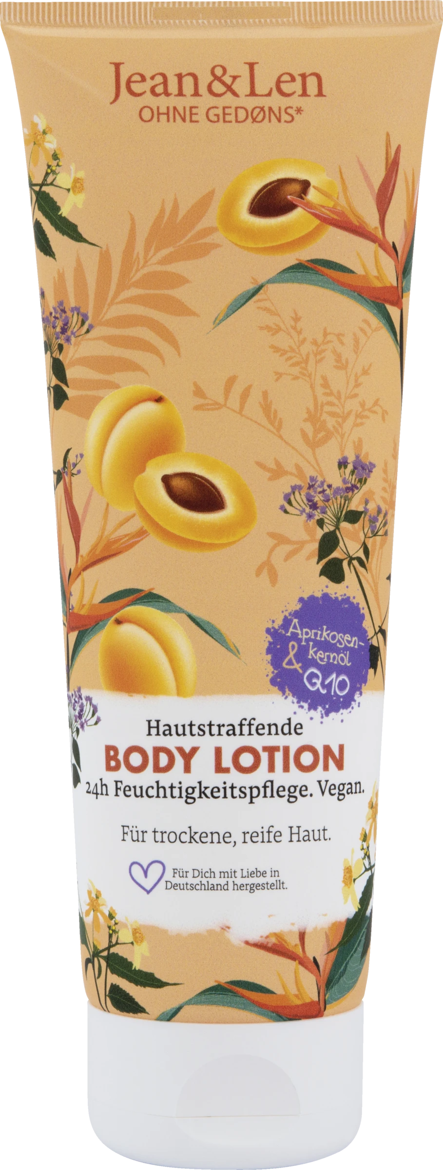 Hautstraffend Bodylotion Aprikosenkernöl & Q10 1 Hautstraffend Bodylotion Aprikosenkernöl & Q10