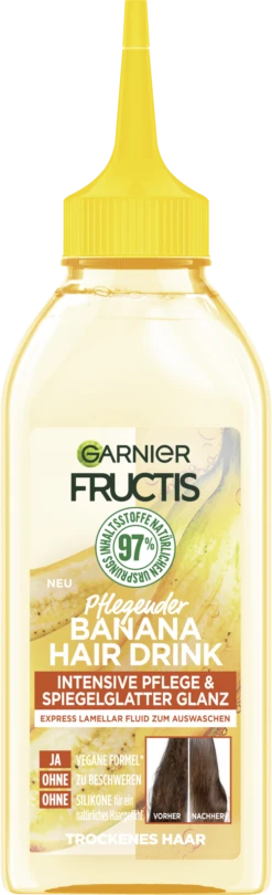 Pflegender Banana Hair Drink