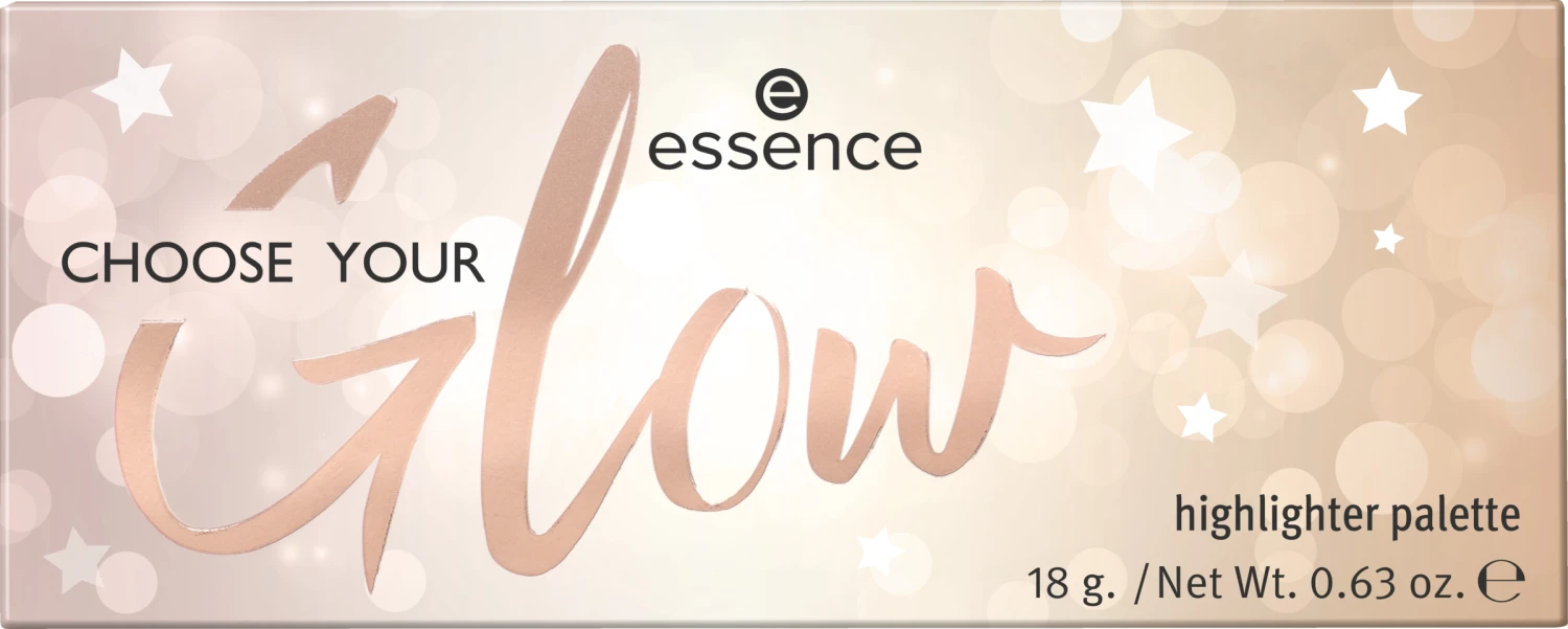 Essence CHOOSE YOUR Glow Highlighter Palette 1 Essence CHOOSE YOUR Glow Highlighter Palette