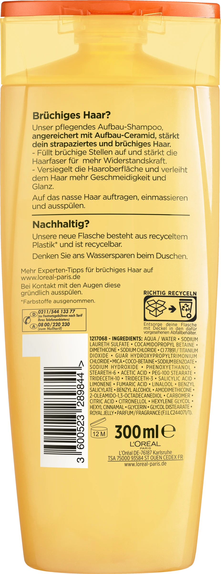 Anti-Haarbruch Shampoo 300ml 2 Anti-Haarbruch Shampoo 300ml – Bild 2