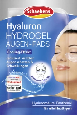 Hyaluron Hydrogel Augen-Pads
