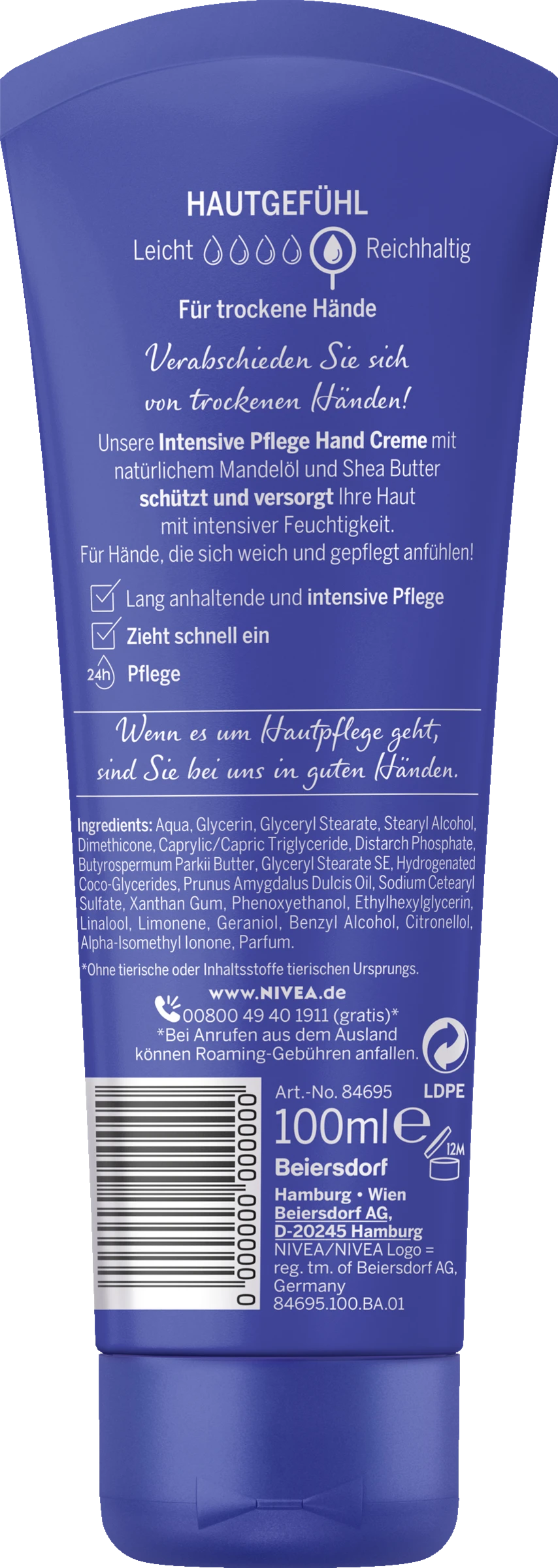 NIVEA Handcreme Intensive Pflege 2 NIVEA Handcreme Intensive Pflege – Bild 2