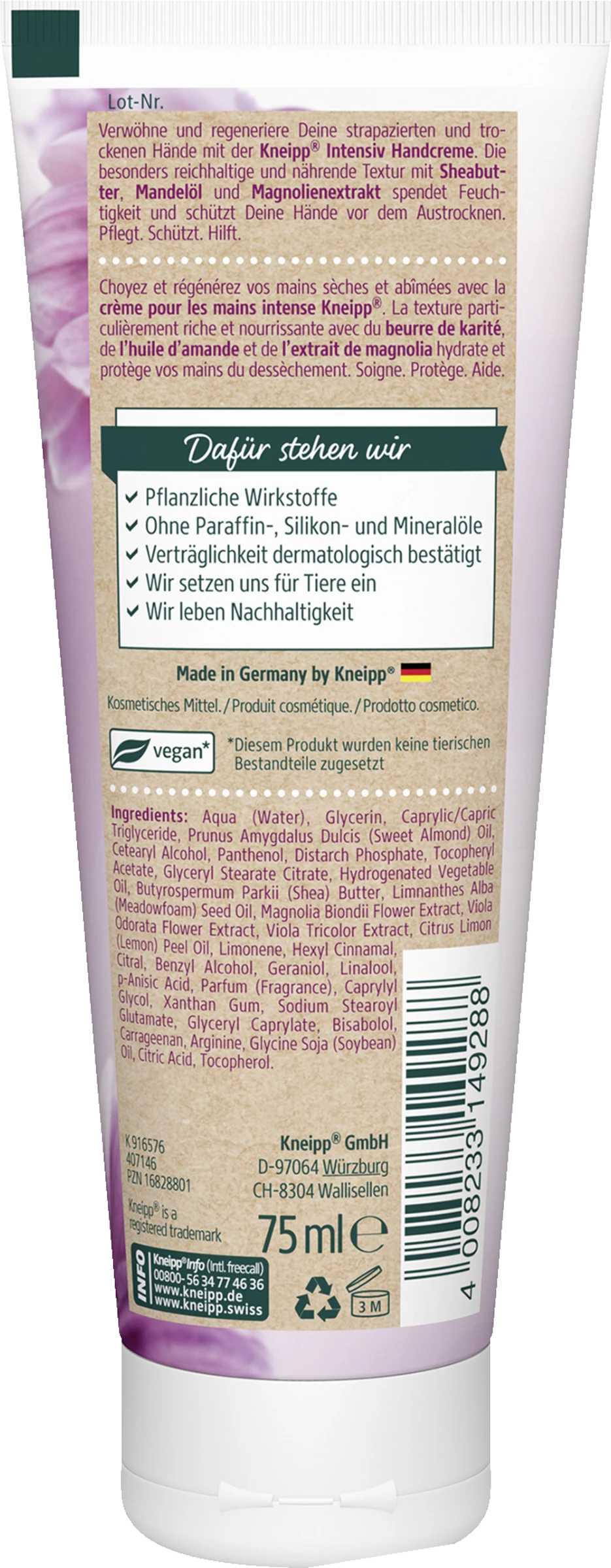 Intensiv Handcreme Blütentraum 2 Intensiv Handcreme Blütentraum – Bild 2