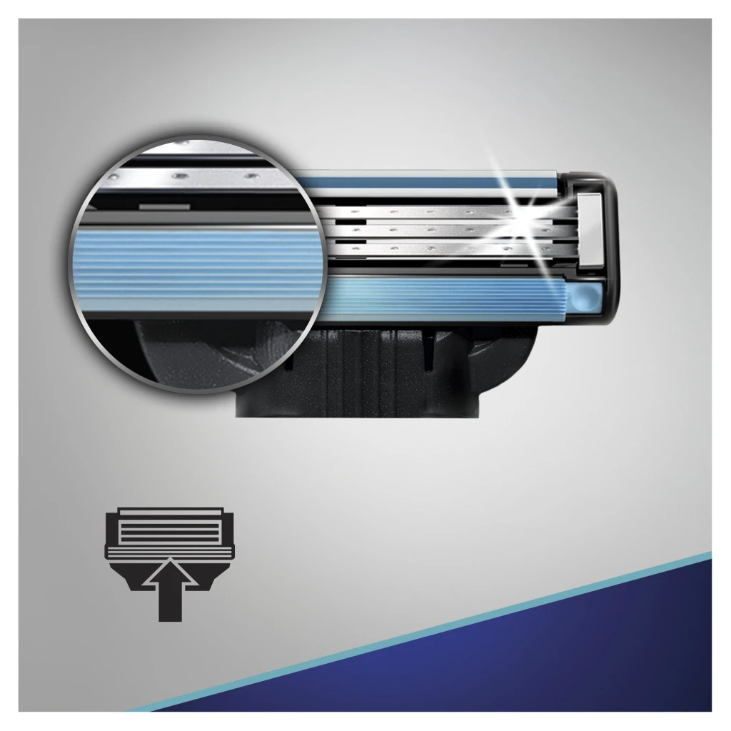 Gillette® Mach3 Rasierklingen 3 Gillette® Mach3 Rasierklingen – Bild 3