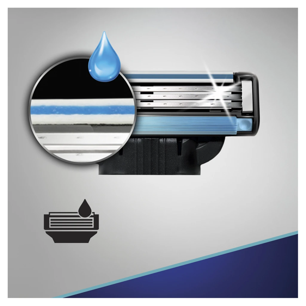 Gillette® Mach3 Rasierklingen 5 Gillette® Mach3 Rasierklingen – Bild 5