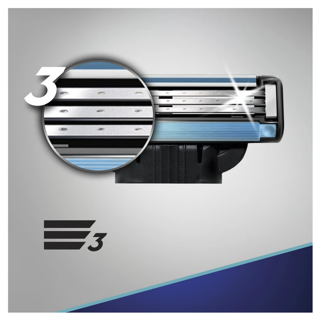 Gillette® Mach3 Rasierklingen 6 Gillette® Mach3 Rasierklingen – Bild 6