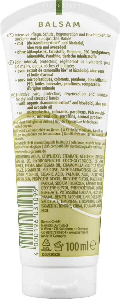 Hand & Nagelcreme Balsam 2 Hand & Nagelcreme Balsam – Bild 2