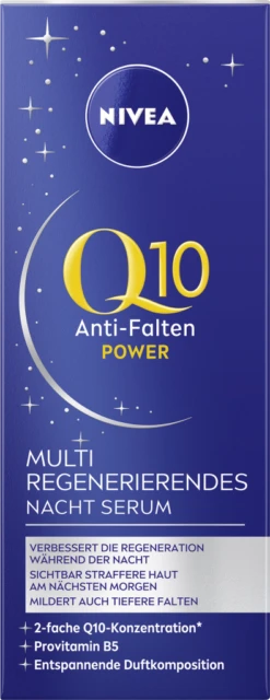 NIVEA Q10 Anti-Falten Power Multi Regenerierendes Nacht Serum