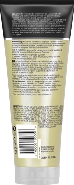 JOHN FRIEDA Highlight Refresh & Shine Conditioner -Pflegeprodukte MAM 8040865 SHOP IMAGE 1.4