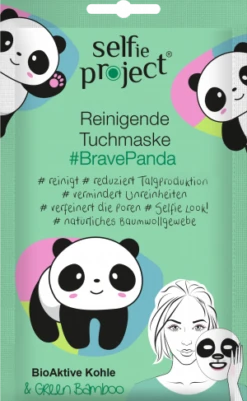 Reinigende Tuchmaske #BravePanda