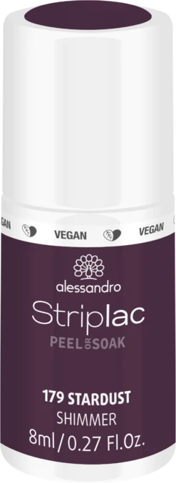 Alessandro STRIPLAC PEEL OR SOAK STARDUST -VEGAN