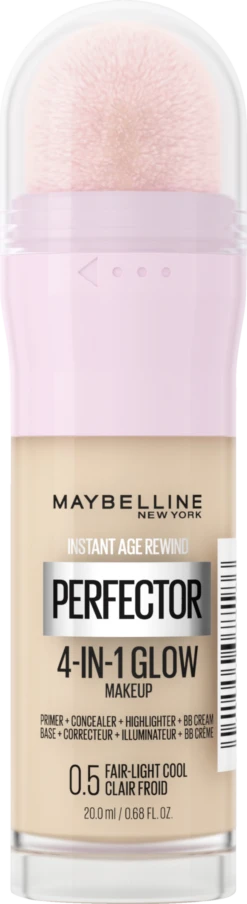 Maybelline New York Instant Perfector Glow 4-in-1 Make-Up 0.5 Fair-Light Cool