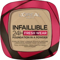 L’Oréal Paris Infaillible 24H Fresh Wear Make-Up-Puder 300 Amber
