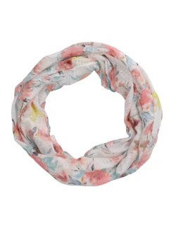 Accessories Loop-Schal Mit Blumen-Muster