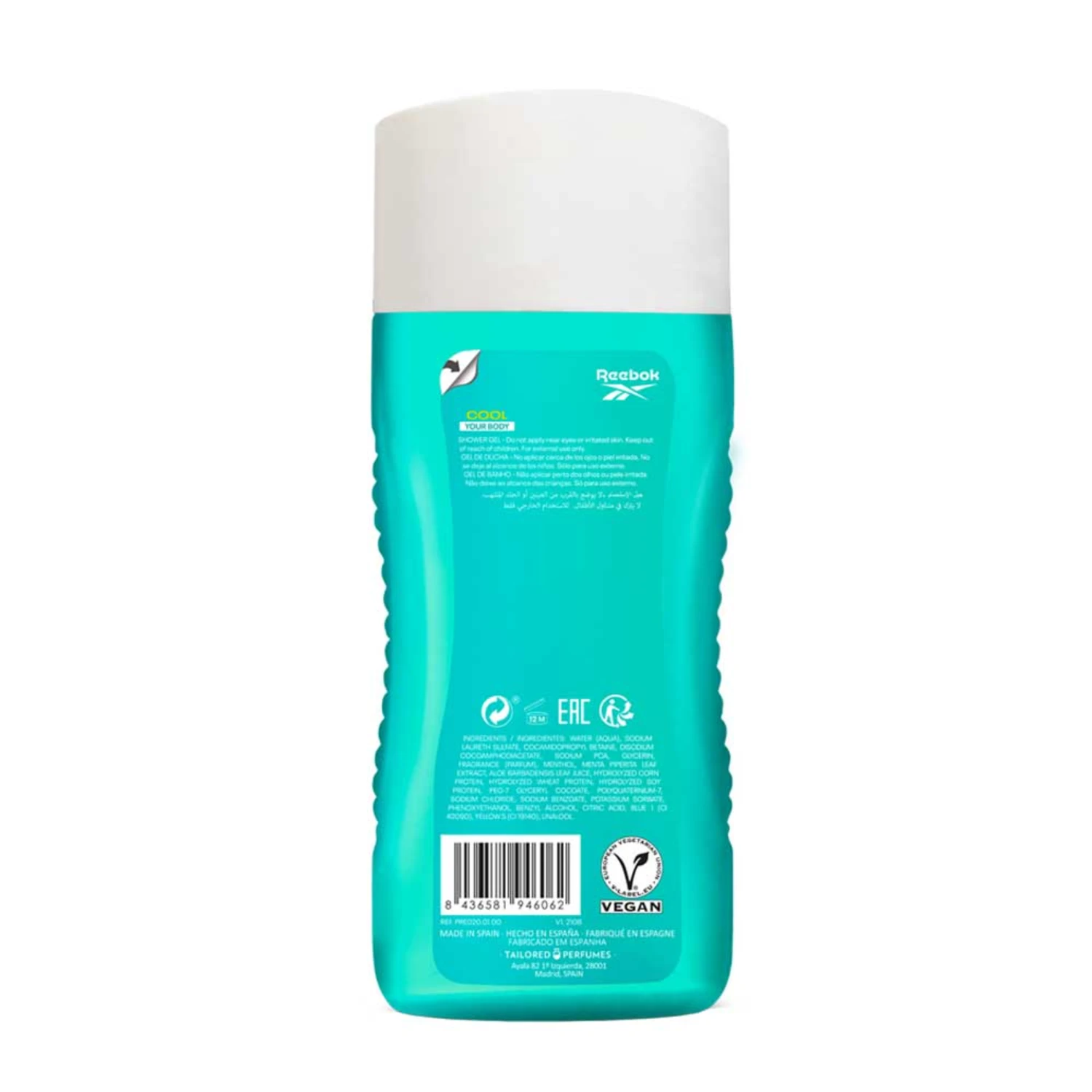 Reebok Women Cool Your Body Shower Gel 2 Reebok Women Cool Your Body Shower Gel – Bild 2