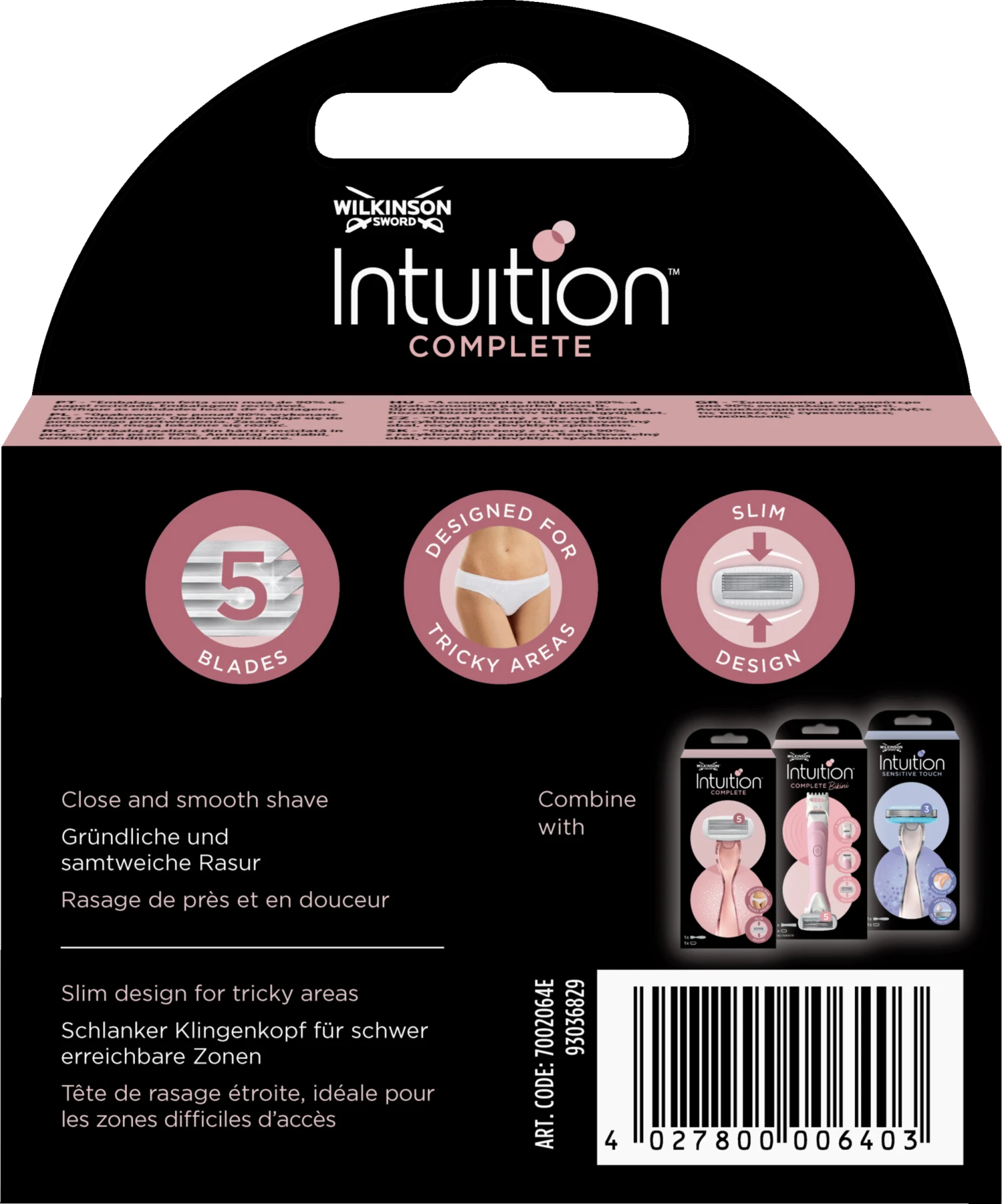 Intuition Complete Rasierklingen 2 Intuition Complete Rasierklingen – Bild 2