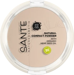 Sante Natural Compact Powder 01 Cool Ivory