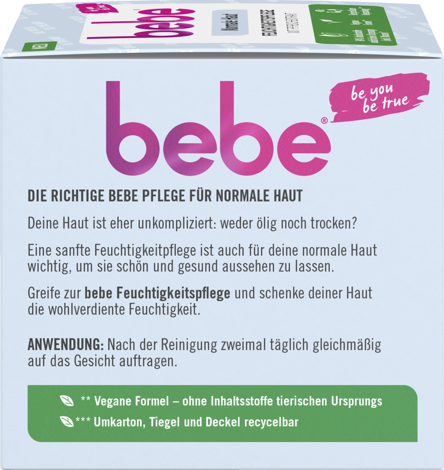Bebe Feuchtigkeitspflege 3 Bebe Feuchtigkeitspflege – Bild 3