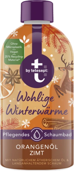 Pflegendes Schaumbad Wohlige Winterwärme