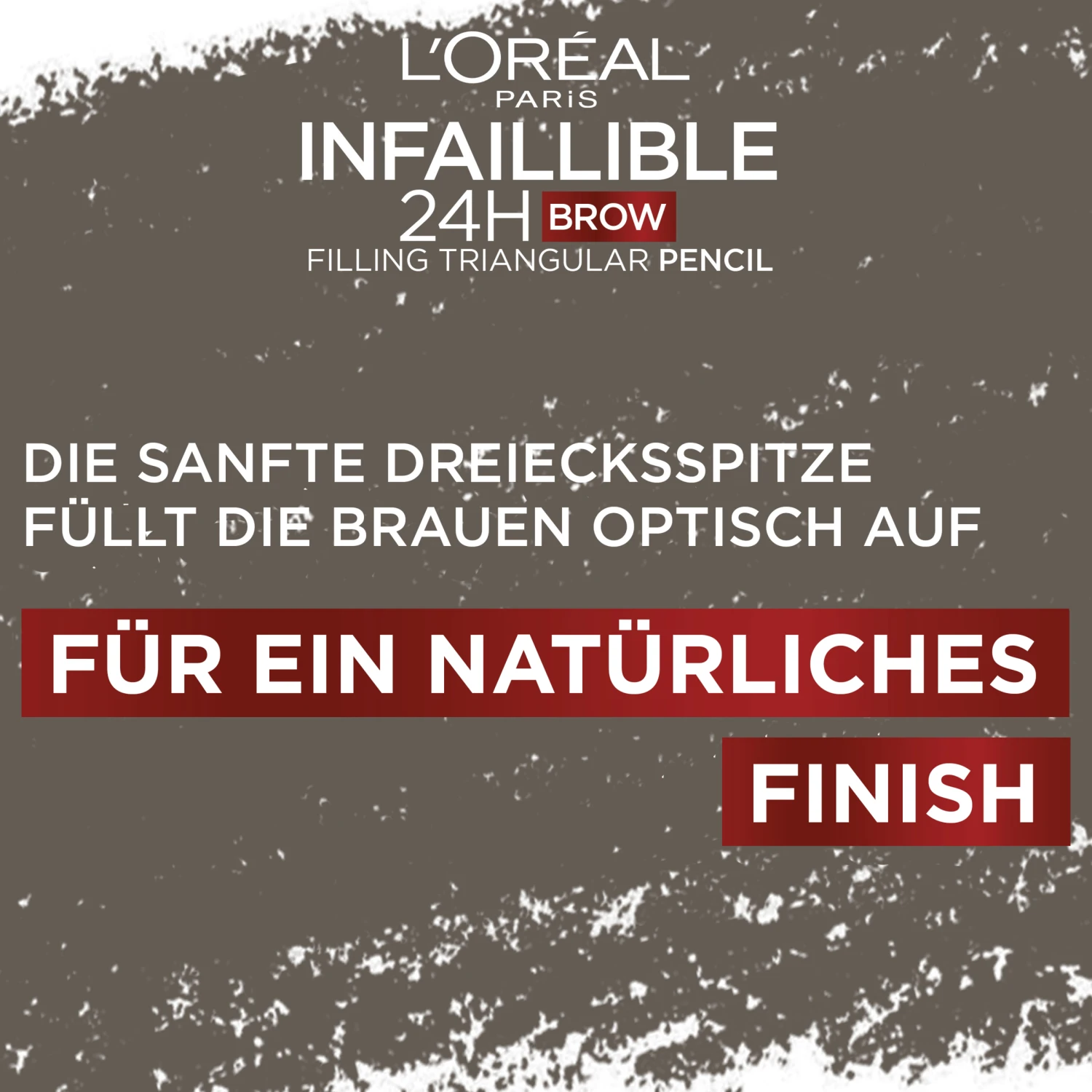 L’Oréal Paris Infaillible 24H Brow Filling Triangular Pencil 1.0 Ebony 3 L’Oréal Paris Infaillible 24H Brow Filling Triangular Pencil 1.0 Ebony – Bild 3
